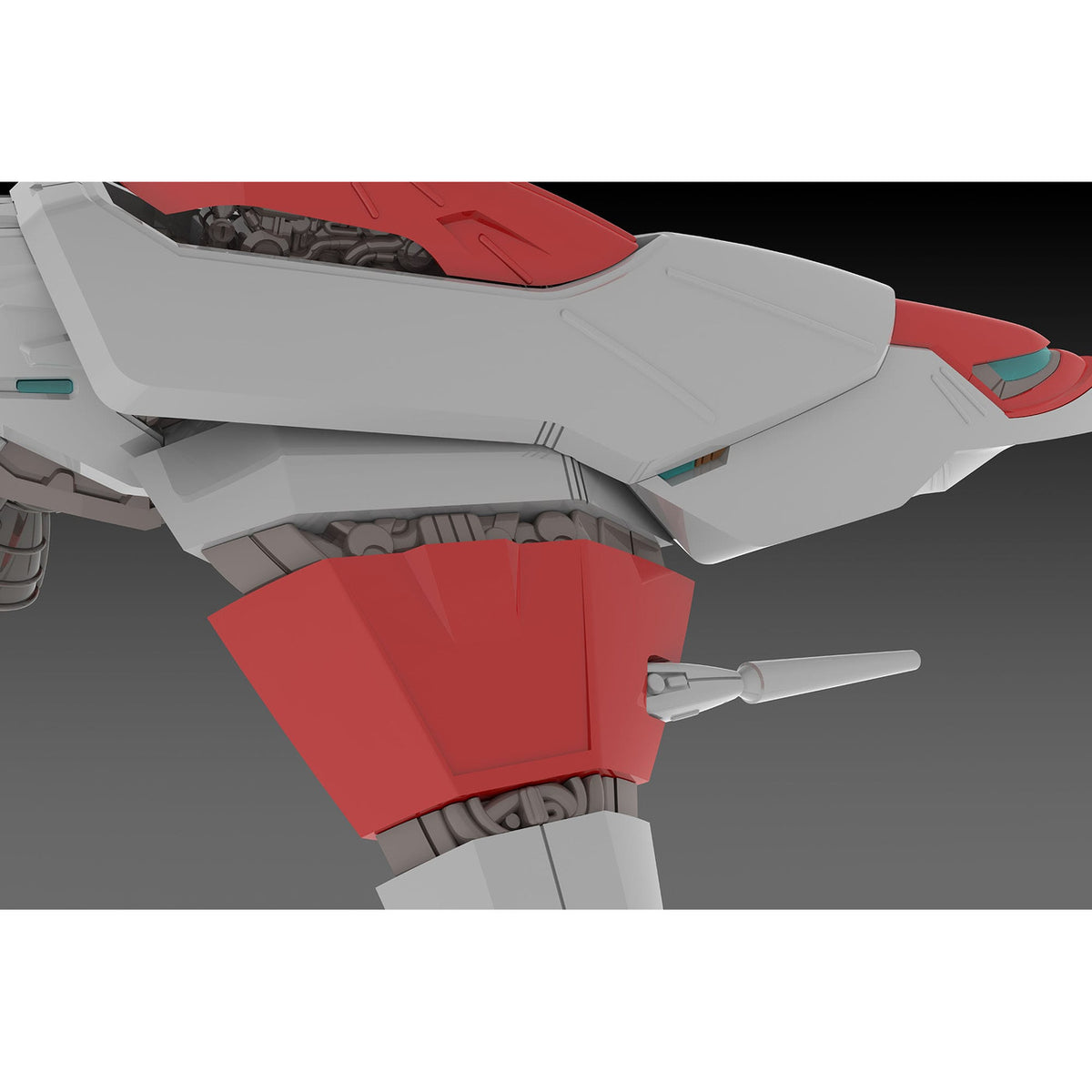 Image produit Dariusburst CS Core Kit Plastique 1/144 Legend Silver Hawk 3F-1B Chasseur Spatial 14 cm