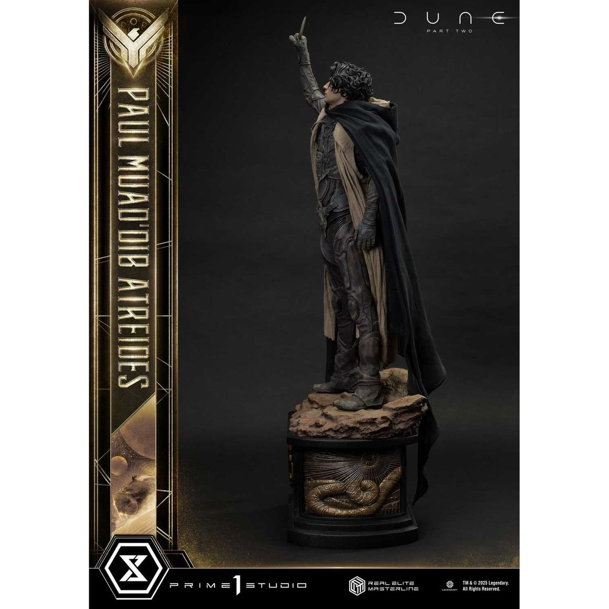 Image produit Dune : Deuxième Partie Real Elite Masterline Series Statue 1/3 Paul Atreides 90 cm