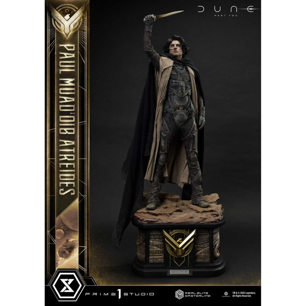 Image produit Dune : Deuxième Partie Real Elite Masterline Series Statue 1/3 Paul Atreides 90 cm