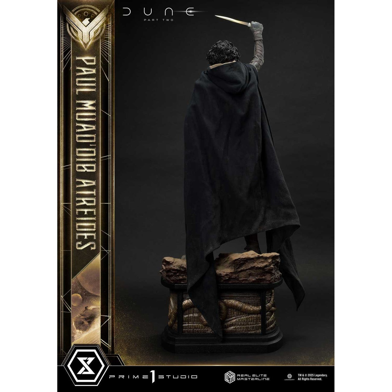 Image produit Dune : Deuxième Partie Real Elite Masterline Series Statue 1/3 Paul Atreides 90 cm