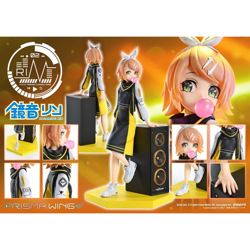 Image produit Vocaloid Piapro Characters Prisma Wing Statue PVC 1/7 Kagamine Rin (Art by lack) 21 cm
