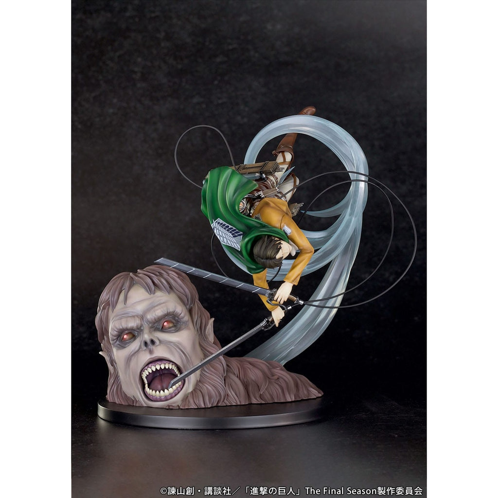 Image produit Attack on Titan Statue PVC 1/7 Levi vs Titan Bestial Ver. 28 cm
