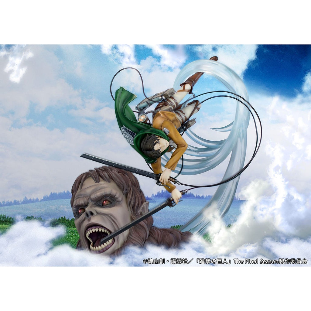 Image produit Attack on Titan Statue PVC 1/7 Levi vs Titan Bestial Ver. 28 cm