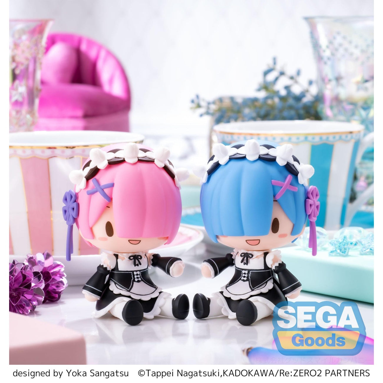 Image produit Re:Zero − Starting Life in Another World Figurine Chibi Fuwa Petit Rem 8 cm