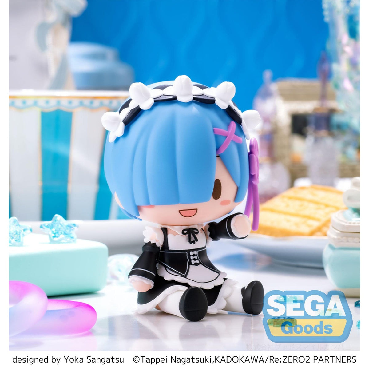 Image produit Re:Zero − Starting Life in Another World Figurine Chibi Fuwa Petit Rem 8 cm