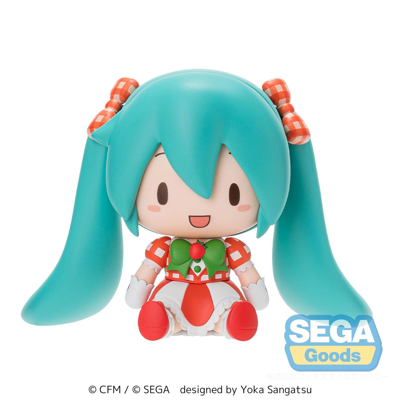 Image produit Character Vocal Series 01 : Figurine Chibi Fuwa Petit Hatsune Miku – Hatsune Miku x Love and Berry Dress Up and Dance! Lovely