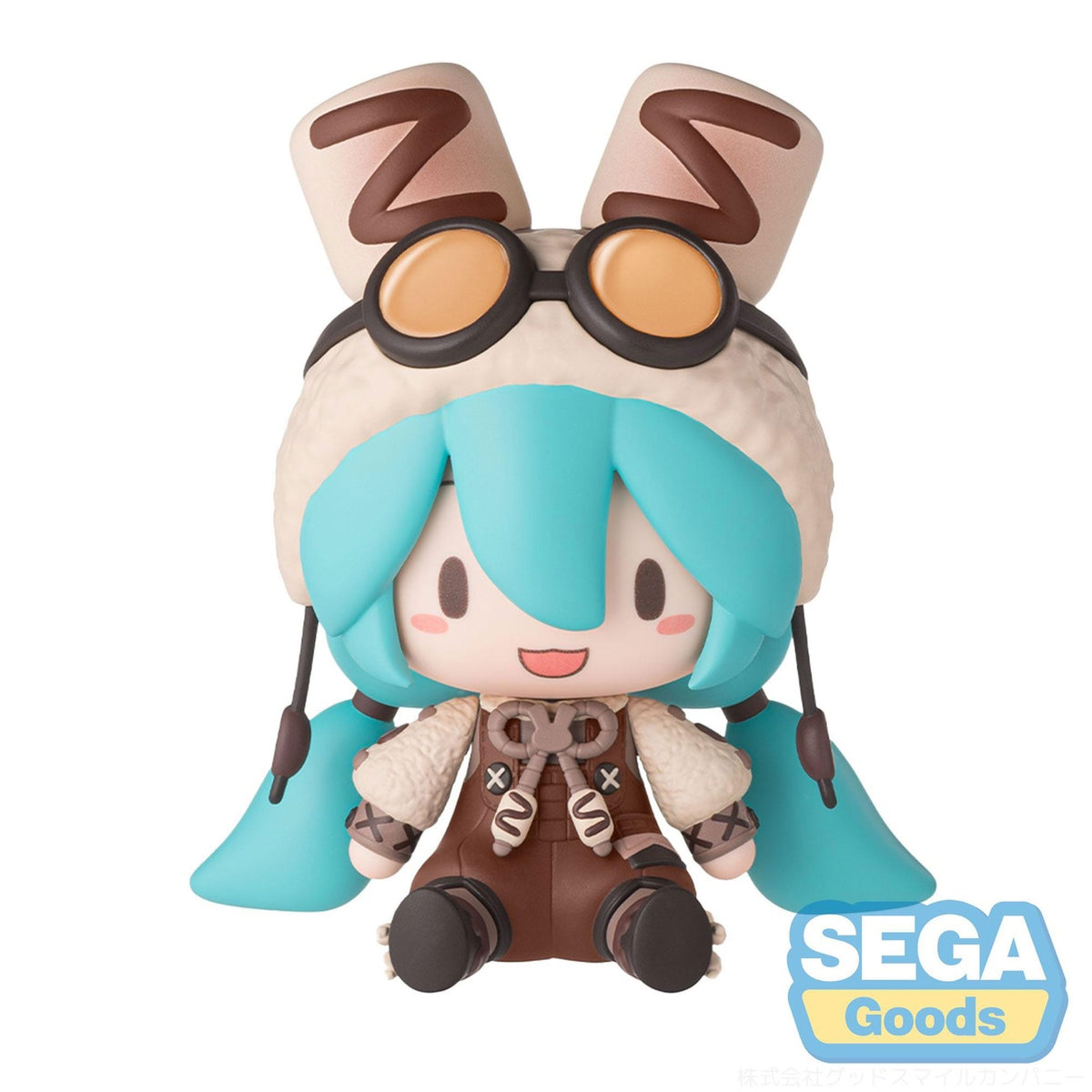 Image produit Character Vocal Series 01 : Figurine chibi Fuwa Petit Hatsune Miku – Hatsune Miku Marshmallow Hot Cocoa 10 cm