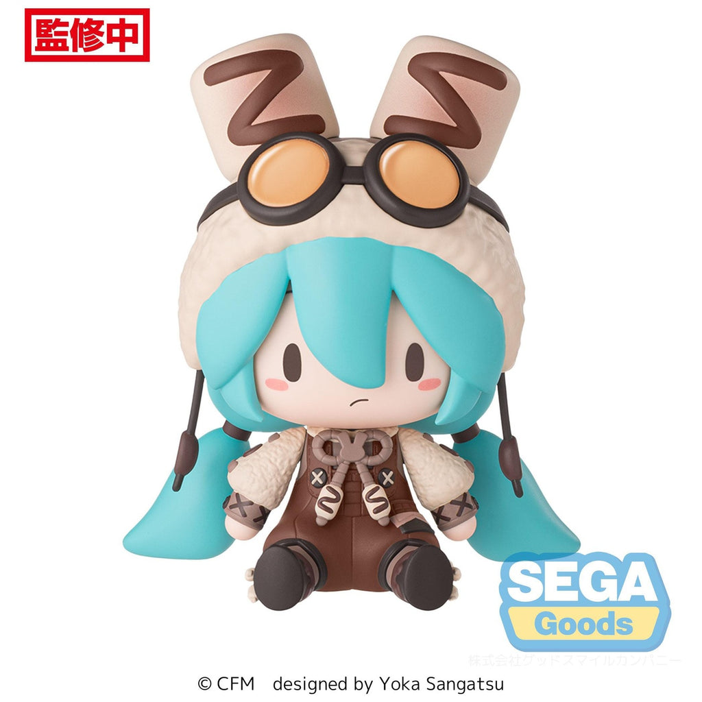Image produit Character Vocal Series 01 : Figurine chibi Fuwa Petit Hatsune Miku – Hatsune Miku Marshmallow Hot Cocoa 10 cm