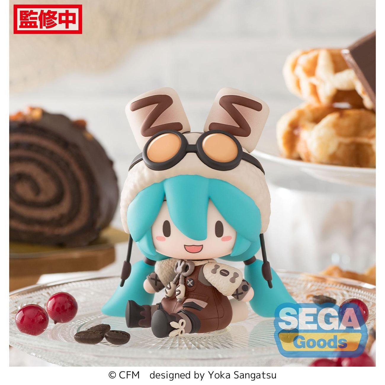 Image produit Character Vocal Series 01 : Figurine chibi Fuwa Petit Hatsune Miku – Hatsune Miku Marshmallow Hot Cocoa 10 cm