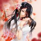Image produit Statuette PVC Illustration Originale Mai Okuma illustration Healing-Type White Chinese Dress Lady 26 cm