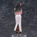 Image produit Statuette PVC Illustration Originale Mai Okuma illustration Healing-Type White Chinese Dress Lady 26 cm