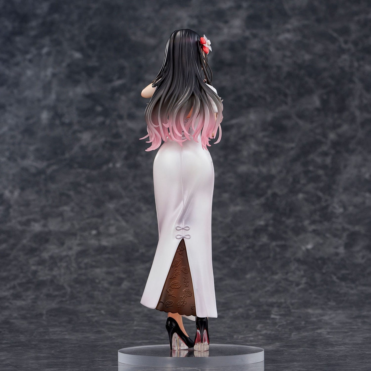 Image produit Statuette PVC Illustration Originale Mai Okuma illustration Healing-Type White Chinese Dress Lady 26 cm
