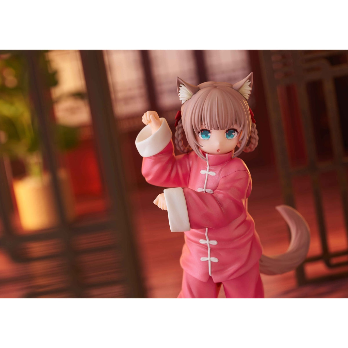 Image produit My Cat Is a Kawaii Girl Palette Dress-Up Collection Statue Kinako Nyang fu Ver. 15 cm
