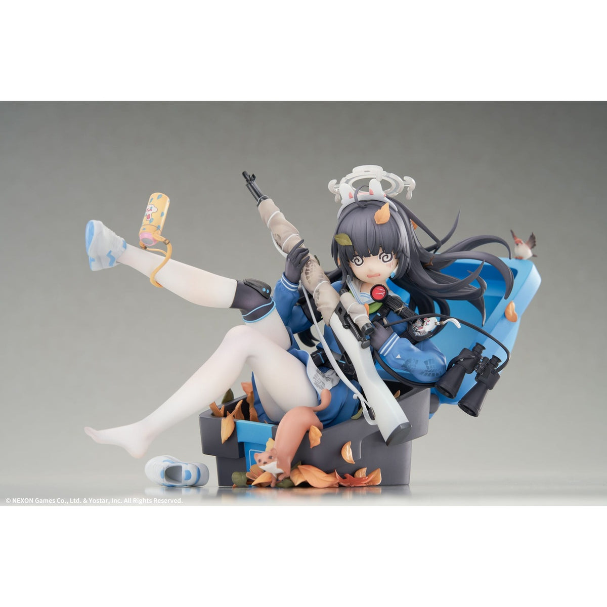 Image produit Blue Archive Statue PVC 1/7 Miyu : Observation d’une personne timide 14 cm