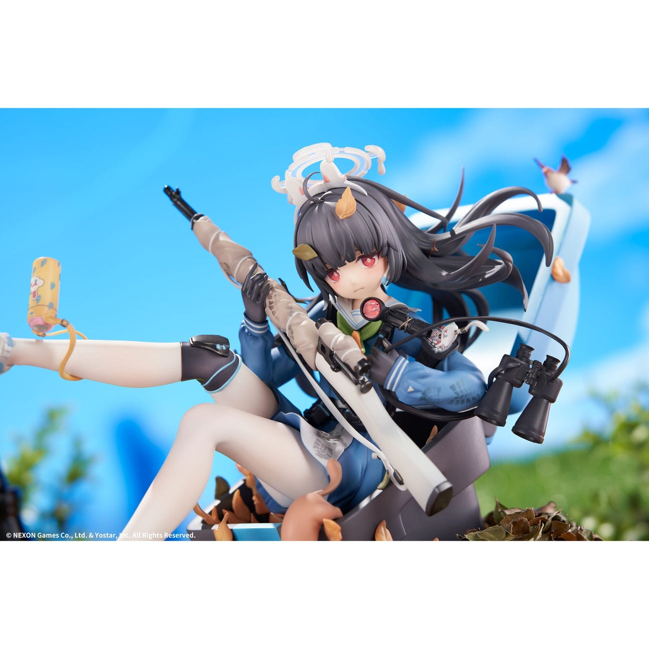 Image produit Blue Archive Statue PVC 1/7 Miyu : Observation d’une personne timide 14 cm
