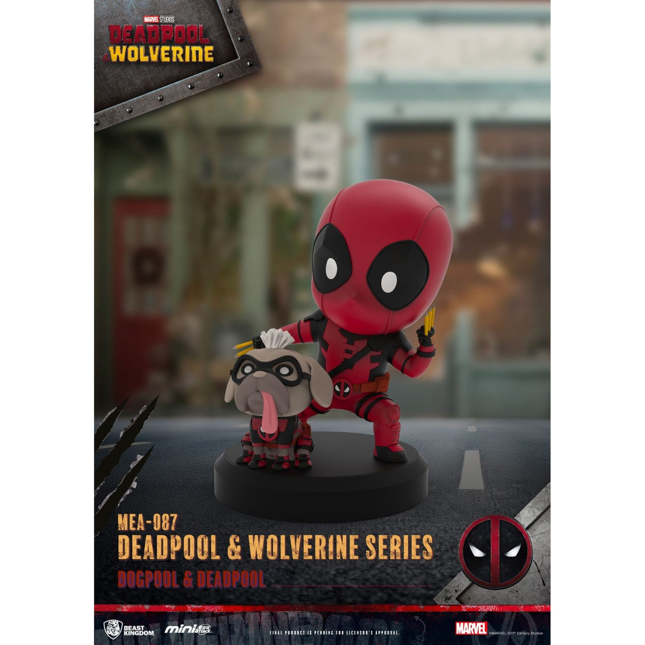 Image produit Deadpool 3 Série Deadpool & Wolverine Set de figurines Mini Egg Attack 8 cm
