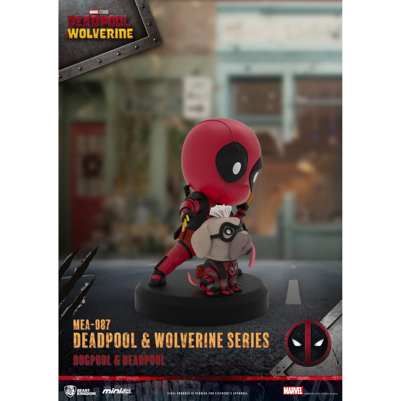 Image produit Deadpool 3 Série Deadpool & Wolverine Set de figurines Mini Egg Attack 8 cm