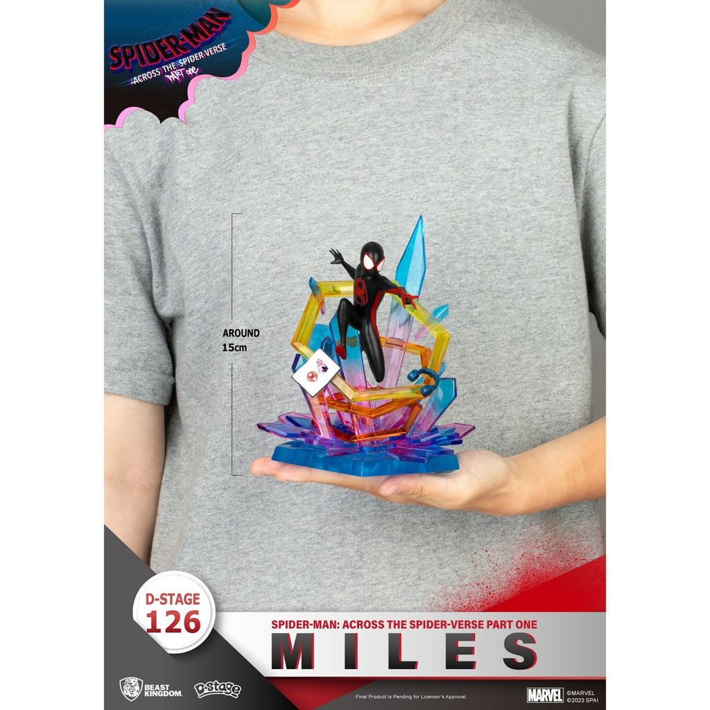 Image produit Marvel D-Stage Diorama PVC Spider-Man: Across the Spider-Verse Partie Un – Miles 15 cm
