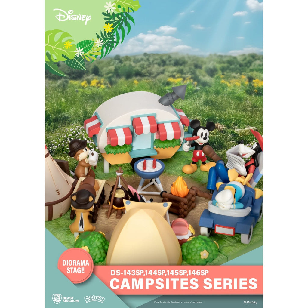 Image produit Disney D-Stage Campsite Series Diorama PVC Tic & Tac Édition Spéciale 10 cm