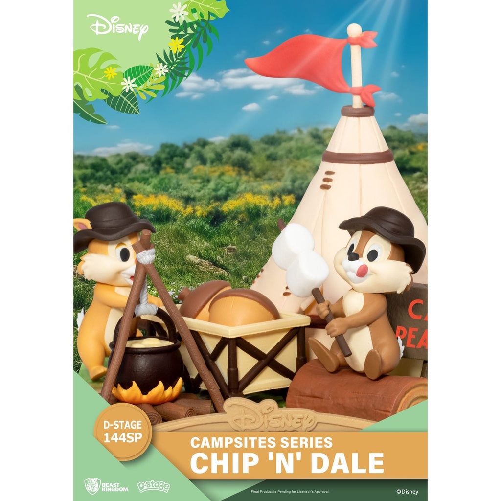 Image produit Disney D-Stage Campsite Series Diorama PVC Tic & Tac Édition Spéciale 10 cm