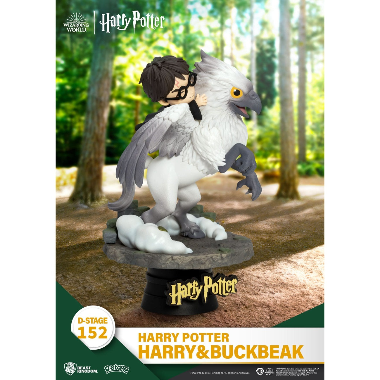 Image produit Harry Potter Diorama PVC D-Stage Harry & Buckbeak 16 cm