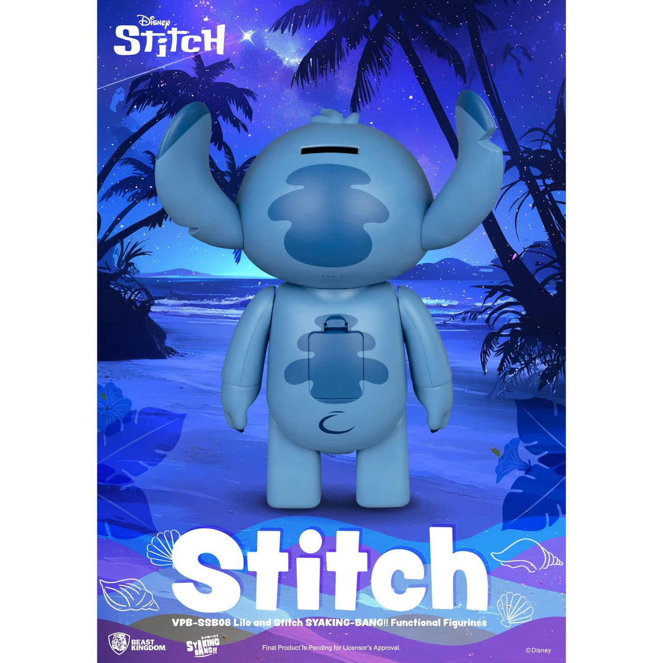 Image produit Lilo & Stitch Tirelire en vinyle Syaking Bang Stitch 30 cm
