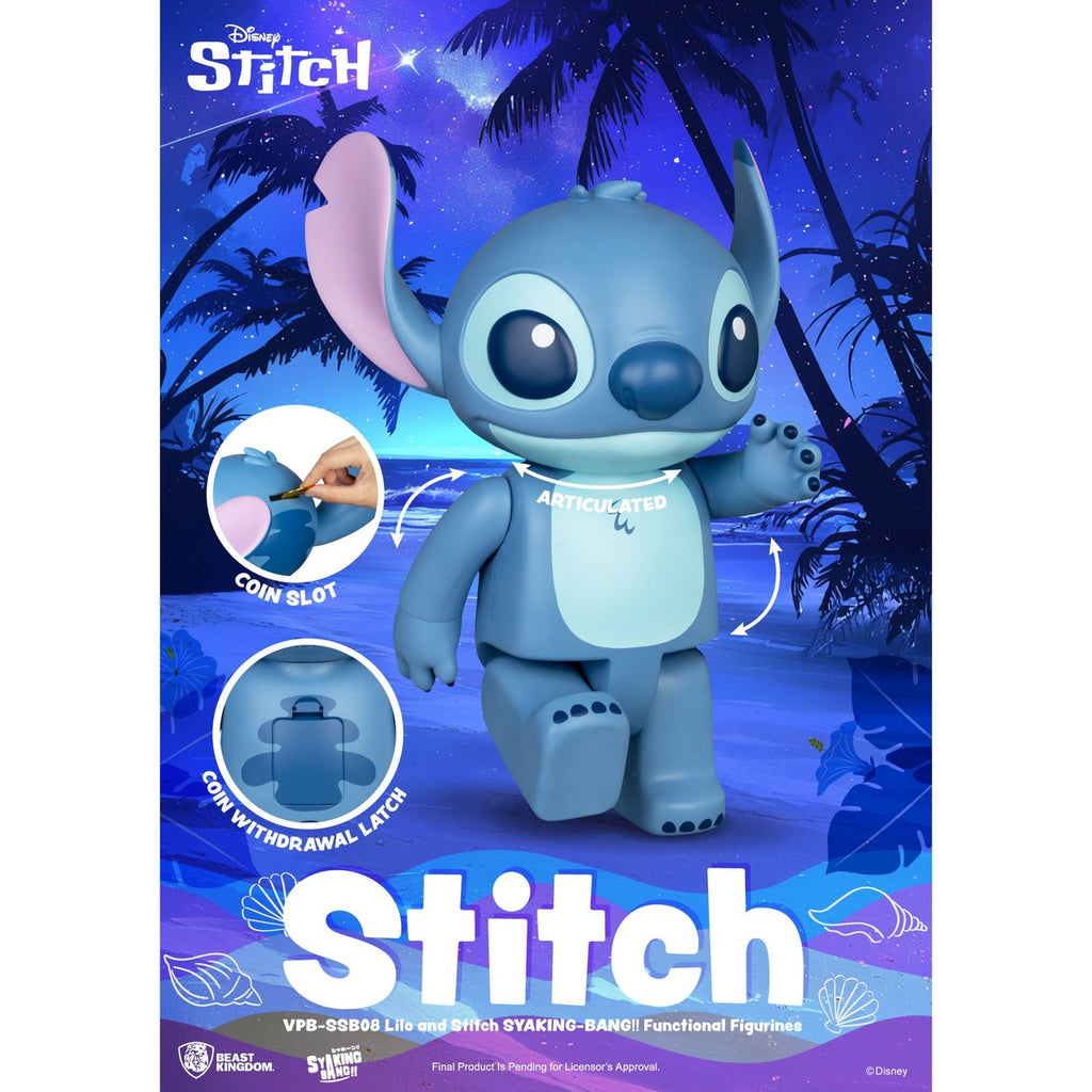 Image produit Lilo & Stitch Tirelire en vinyle Syaking Bang Stitch 30 cm