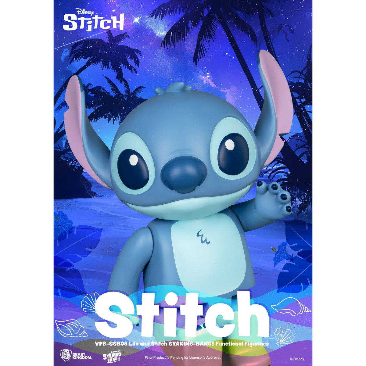 Image produit Lilo & Stitch Tirelire en vinyle Syaking Bang Stitch 30 cm