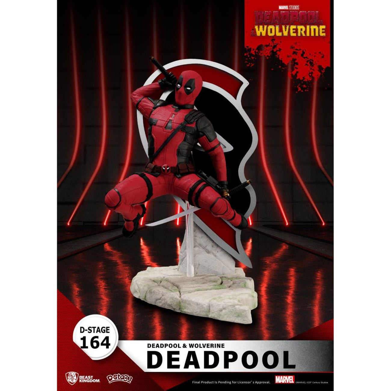 Image produit Deadpool 3 D-Stage Diorama PVC Deadpool 16 cm