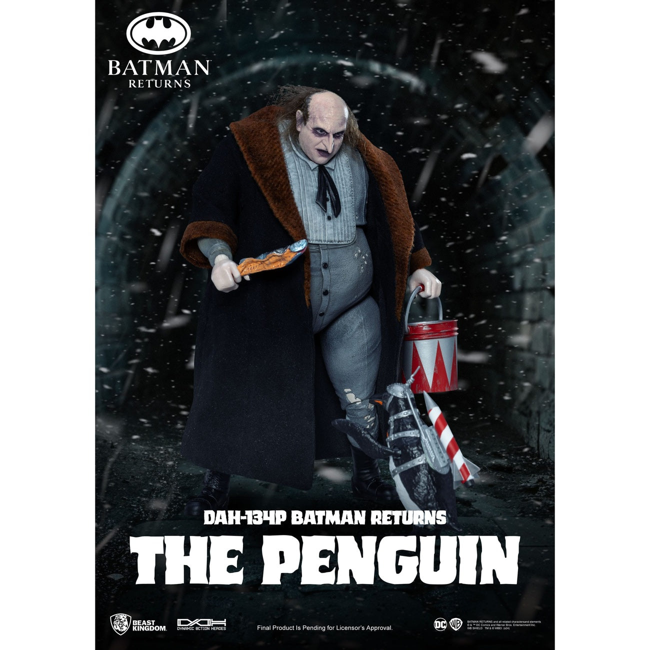 Image produit Batman Returns Figurine articulée Le Pingouin 17 cm