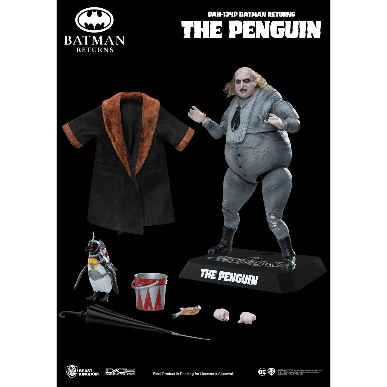 Image produit Batman Returns Figurine articulée Le Pingouin 17 cm