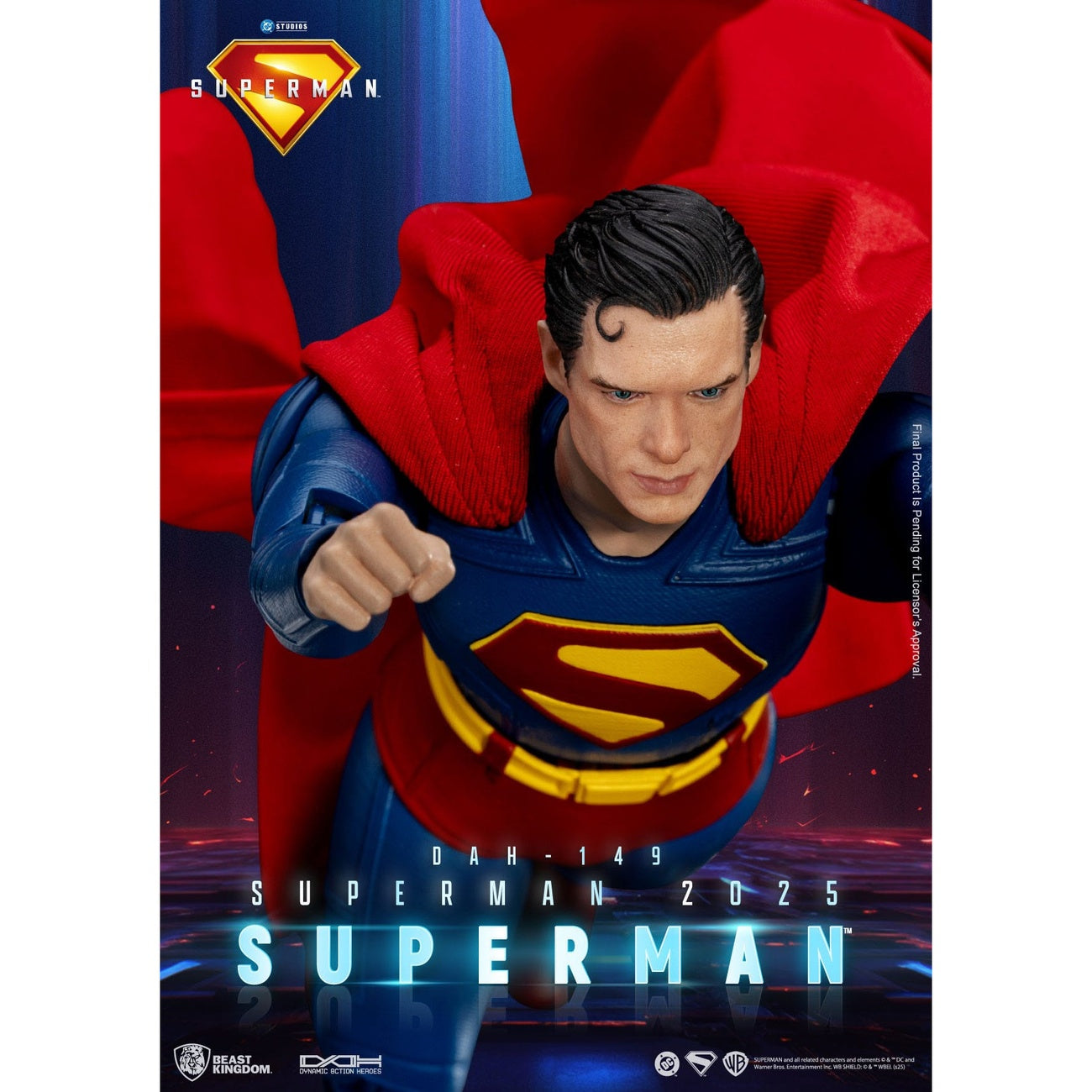 Product image Superman (2025) Action Figure Superman & Krypto 21 cm