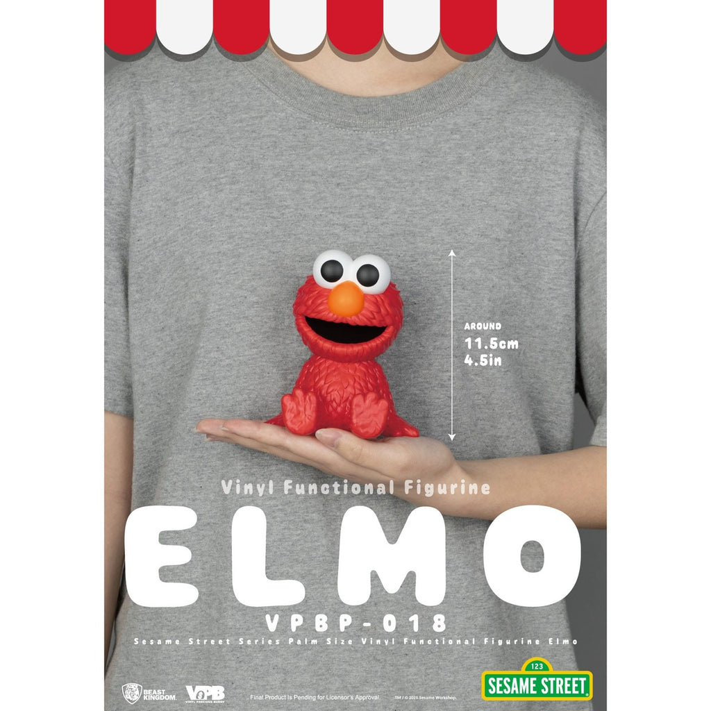 Image produit Sesame Street tirelire en vinyle Elmo 12 cm