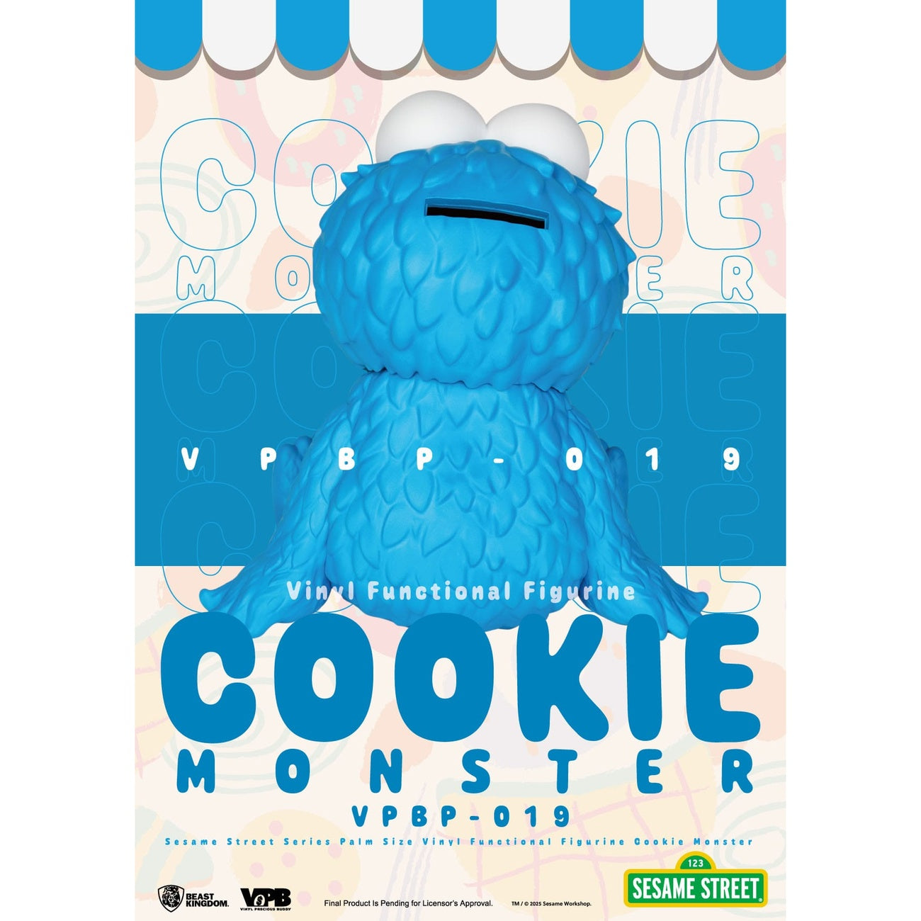 Image produit Sesame Street Tirelire en vinyle Cookie Monster 12 cm