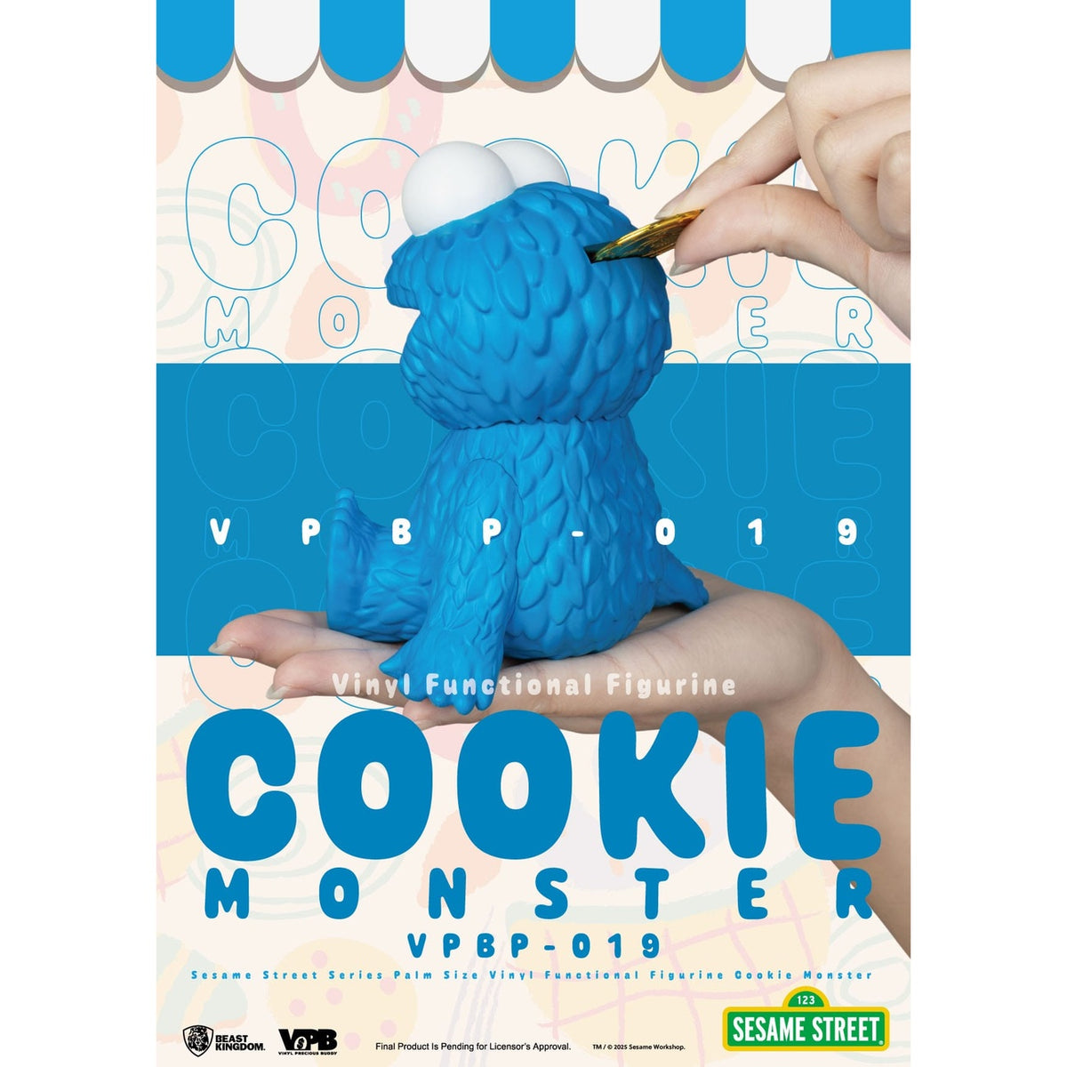 Image produit Sesame Street Tirelire en vinyle Cookie Monster 12 cm