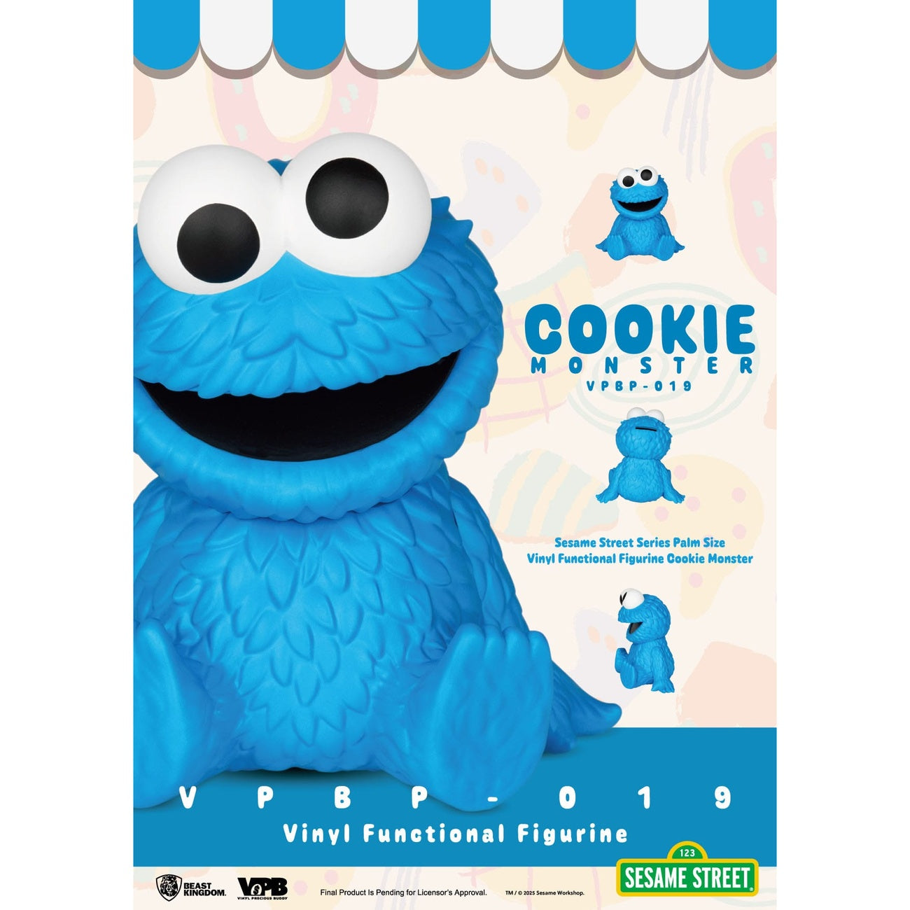 Image produit Sesame Street Tirelire en vinyle Cookie Monster 12 cm