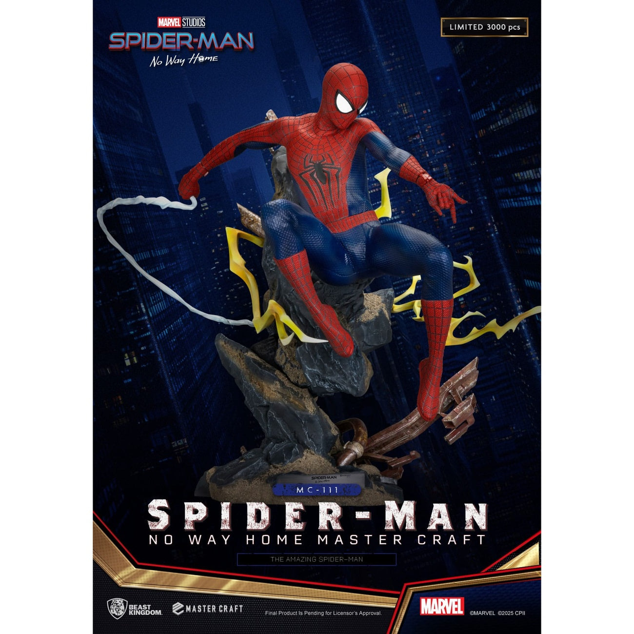 Image produit Spider-Man: No Way Home Statue Master Craft The Amazing Spider-Man 35 cm