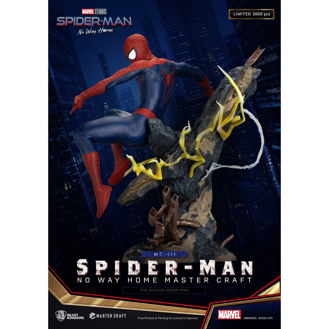 Image produit Spider-Man: No Way Home Statue Master Craft The Amazing Spider-Man 35 cm