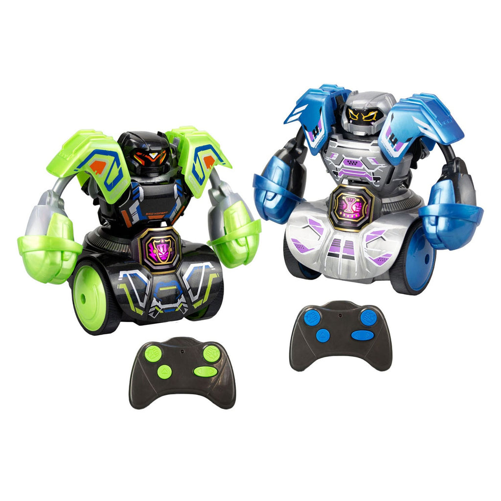 Image produit Silverlit Robo Kombat Tornado Robots télécommandés Lot de 2 Vert/Bleu