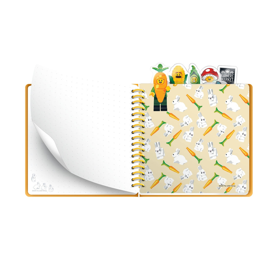 Product image LEGO Minifigures Tab Notebook Farmers’ Market