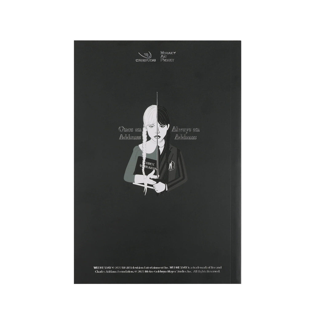 Image produit Wednesday Carnet Wednesday avec violoncelle