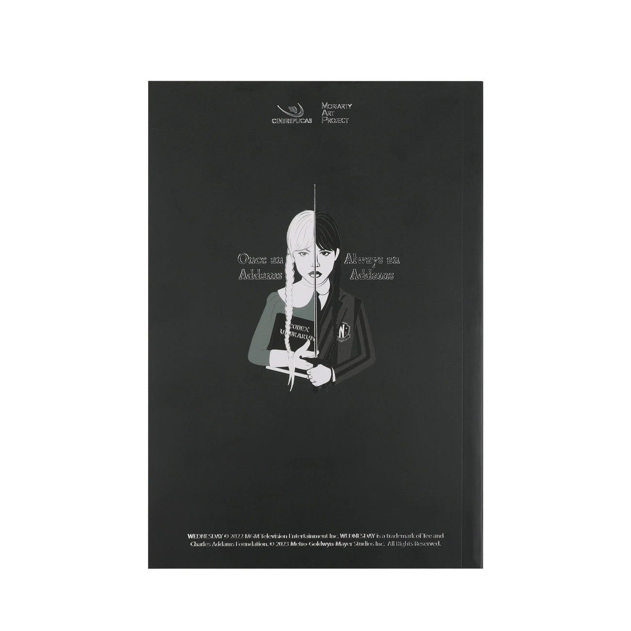 Image produit Wednesday Carnet Wednesday avec violoncelle