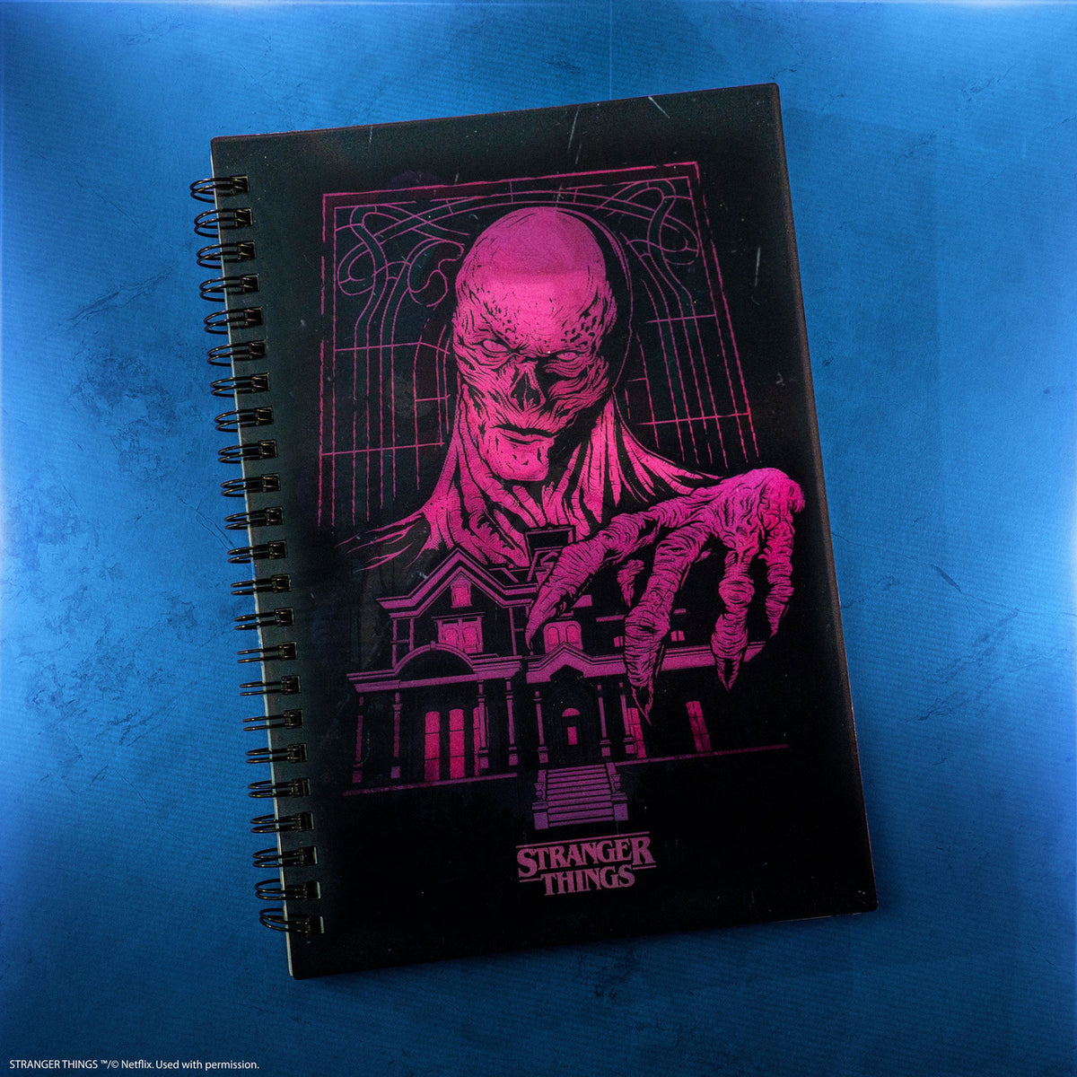 Image produit Stranger Things Carnet lenticulaire Vecna