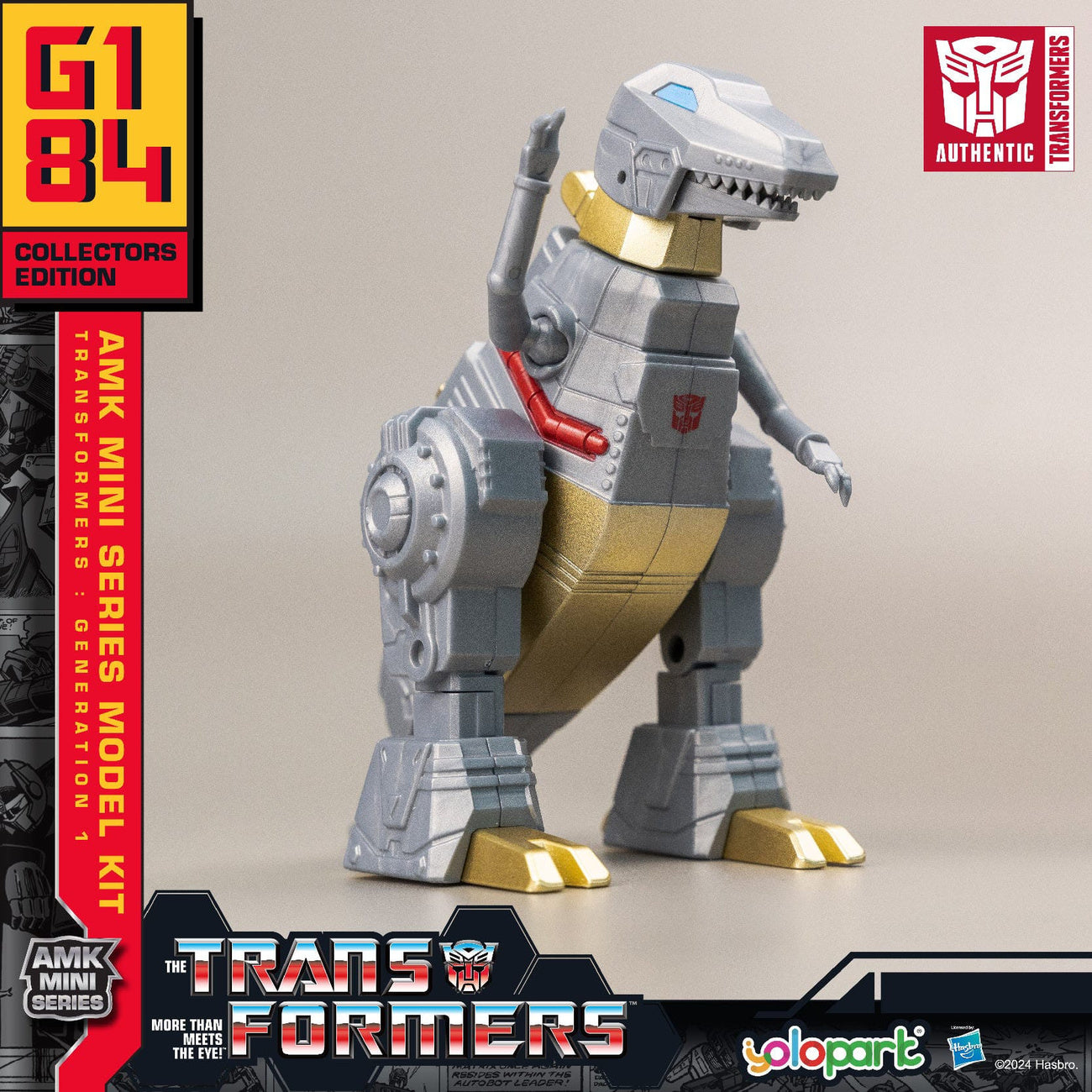 Image produit Transformers: Generation One AMK Mini Series Kit Modèle Plastique Grimlock 10 cm