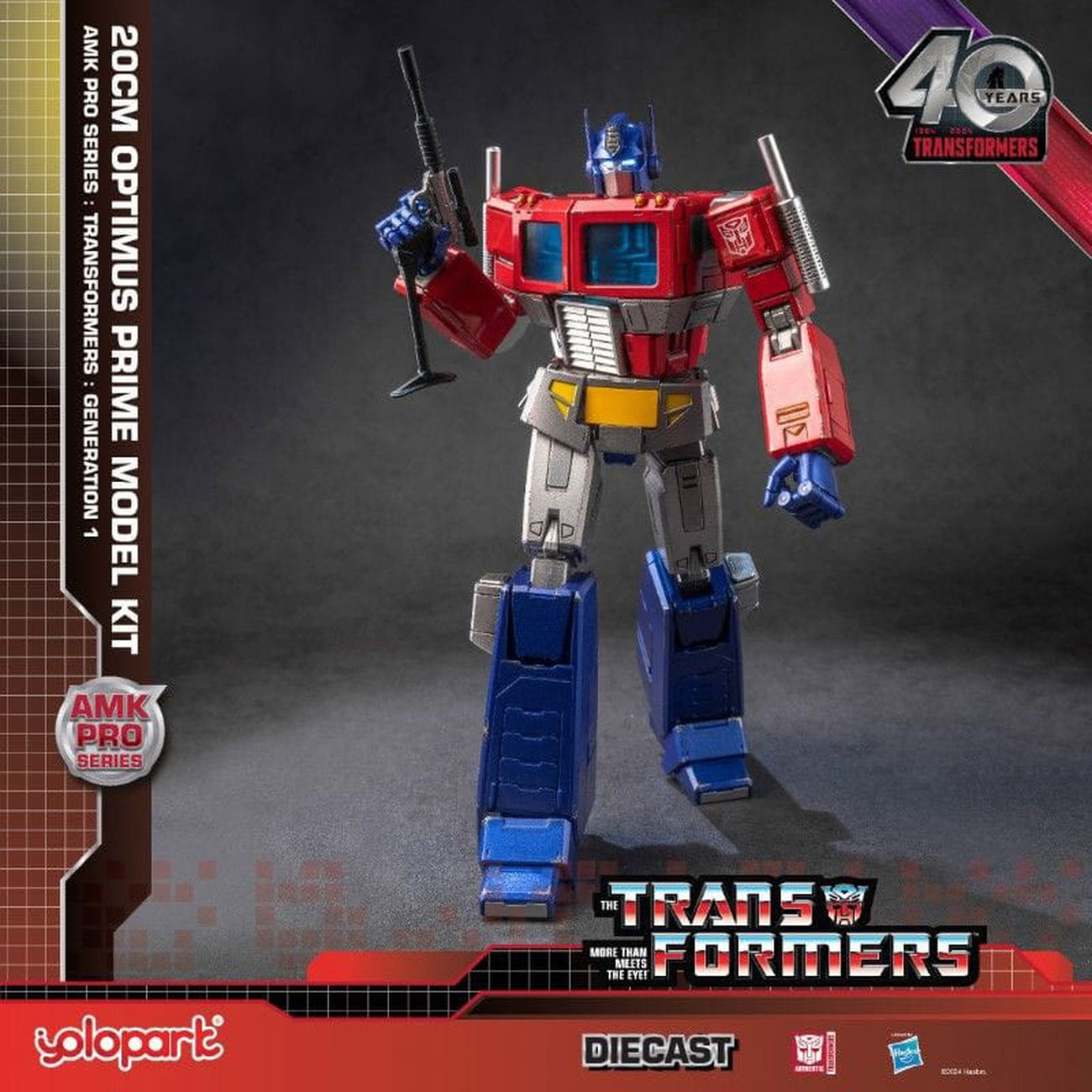Image produit Transformers : Generation One AMK Pro Series Maquette en plastique Optimus Prime 20 cm