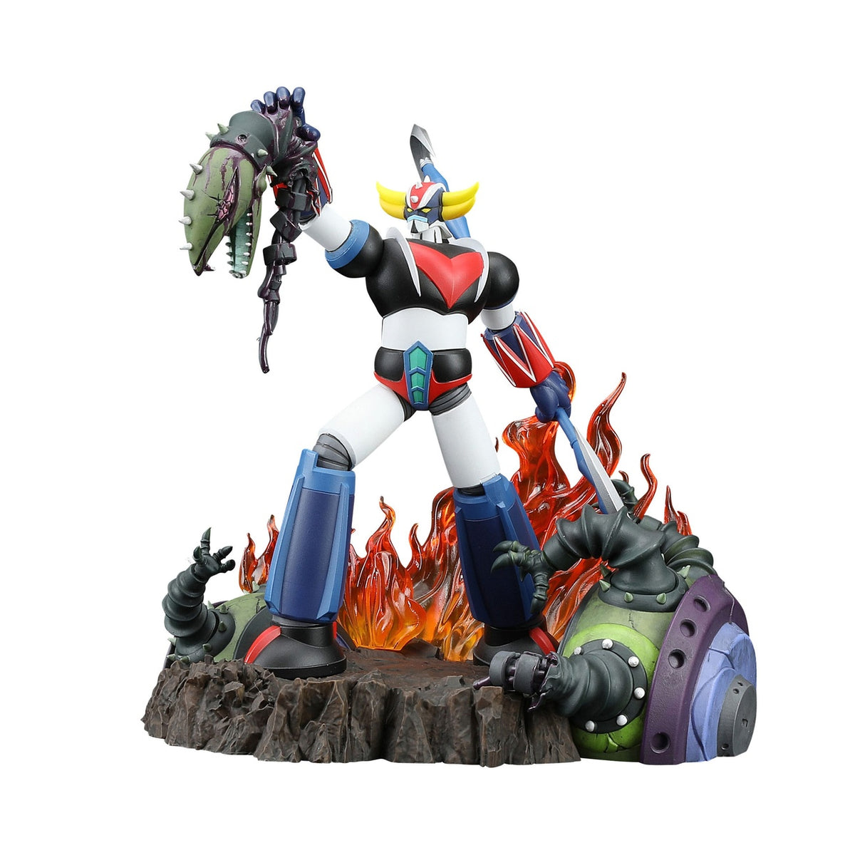 Image produit Grendizer Scene Selection 01 Statue PVC Grendizer a Cry of Victory 14 cm