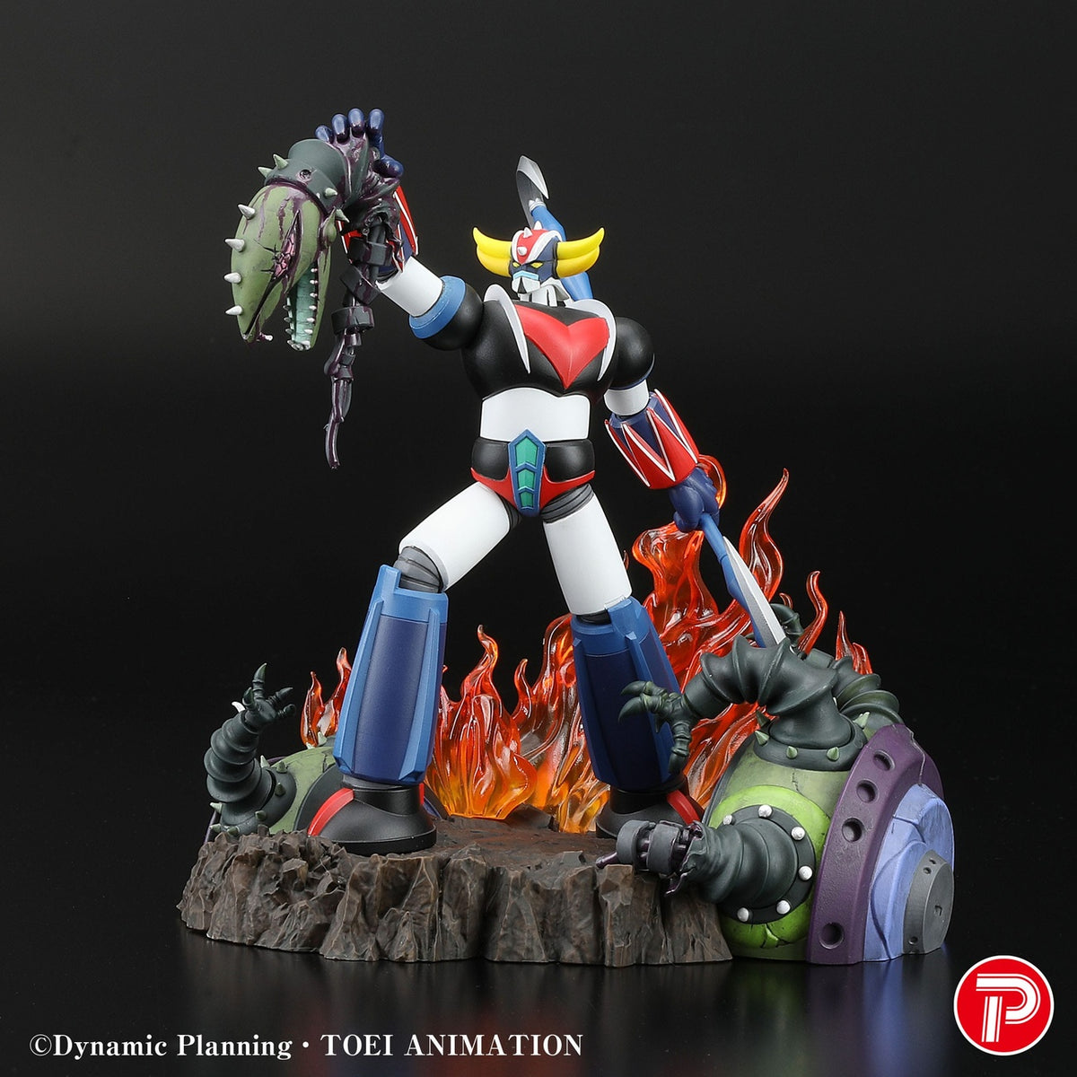 Image produit Grendizer Scene Selection 01 Statue PVC Grendizer a Cry of Victory 14 cm