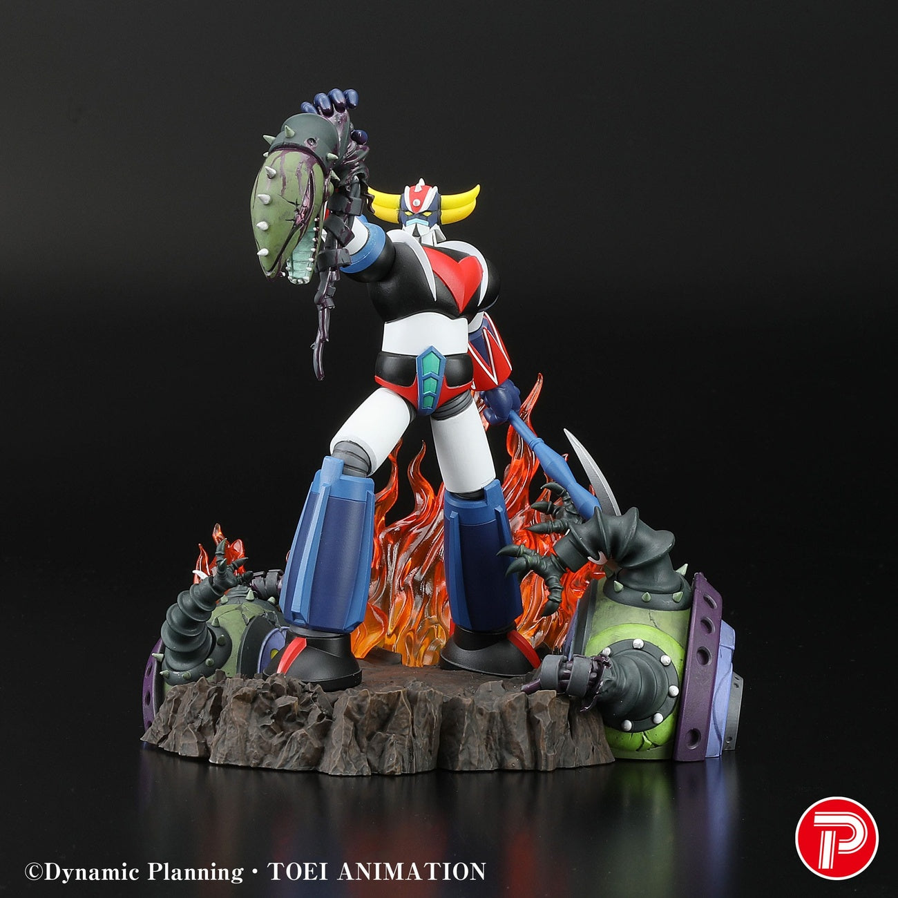 Image produit Grendizer Scene Selection 01 Statue PVC Grendizer a Cry of Victory 14 cm