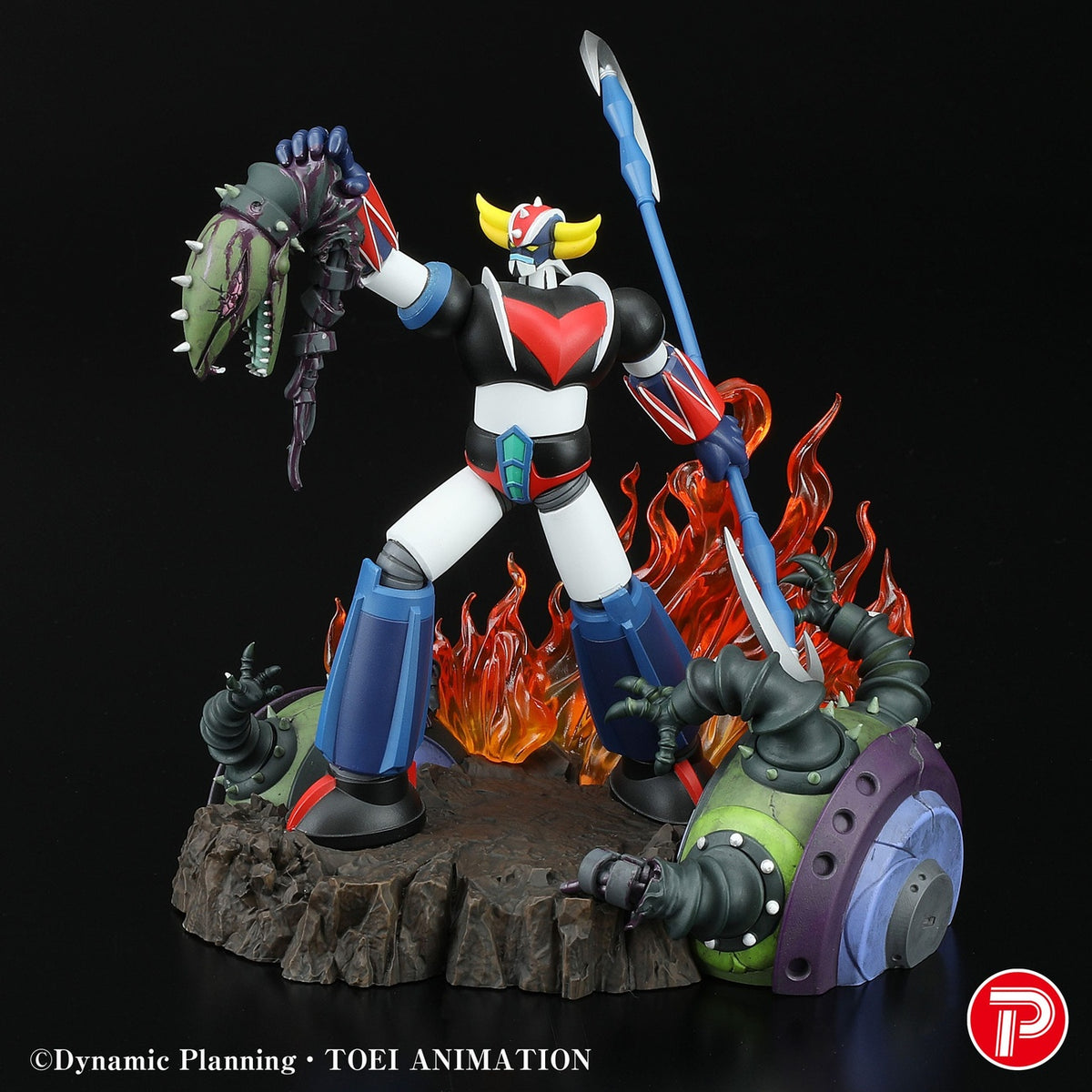 Image produit Grendizer Scene Selection 01 Statue PVC Grendizer a Cry of Victory 14 cm
