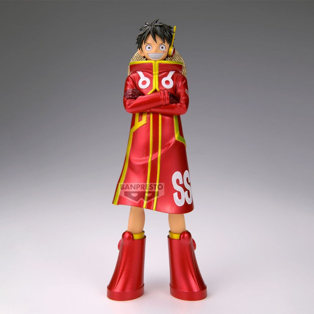 Image produit One Piece DXF - The Grandline Series Statue PVC Monkey D. Luffy (Ver. A) 16 cm